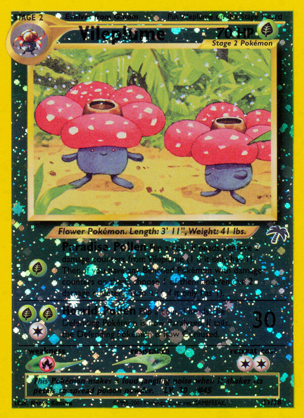 Vileplume (17/18) [Southern Islands] | Galactic Gamez