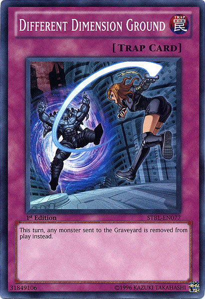 Different Dimension Ground [STBL-EN077] Super Rare | Galactic Gamez
