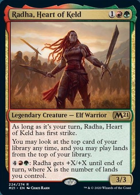 Radha, Heart of Keld [Core Set 2021] | Galactic Gamez