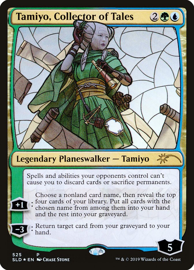 Tamiyo, Collector of Tales (Stained Glass) [Secret Lair Drop Promos] | Galactic Gamez
