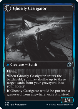 Covetous Castaway // Ghostly Castigator [Innistrad: Double Feature] | Galactic Gamez