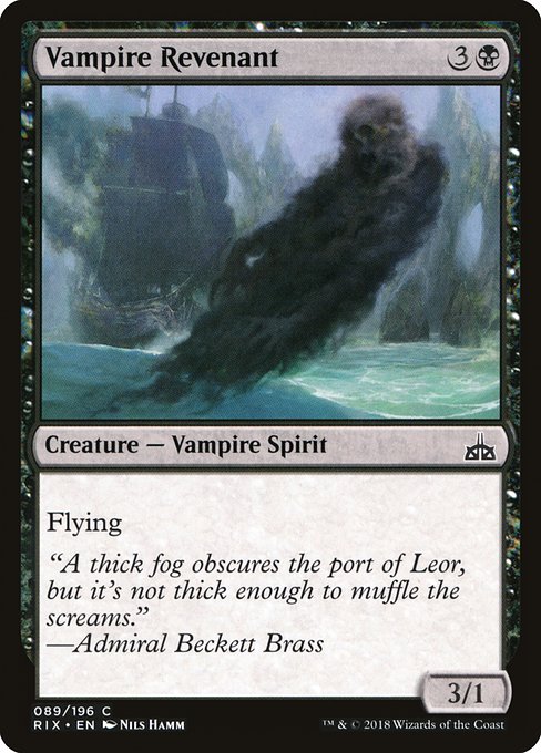 Vampire Revenant [Rivals of Ixalan] | Galactic Gamez