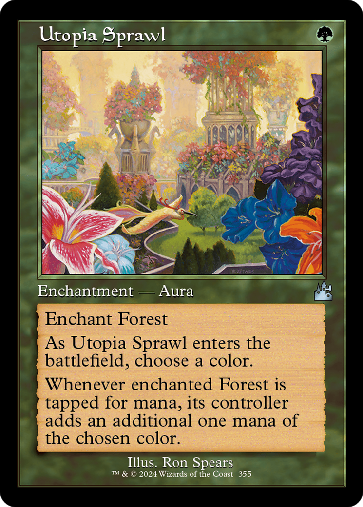 Utopia Sprawl (Retro Frame) [Ravnica Remastered] | Galactic Gamez