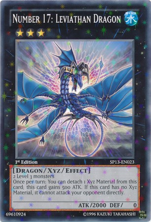 Number 17: Leviathan Dragon [SP13-EN023] Starfoil Rare | Galactic Gamez