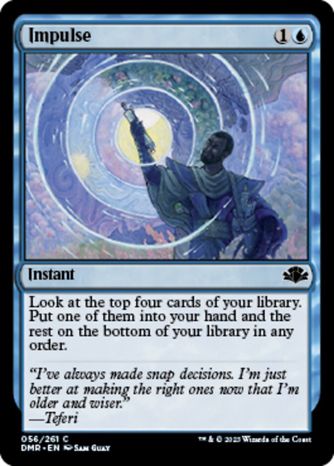 Impulse [Dominaria Remastered] | Galactic Gamez