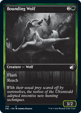 Bounding Wolf [Innistrad: Double Feature] | Galactic Gamez