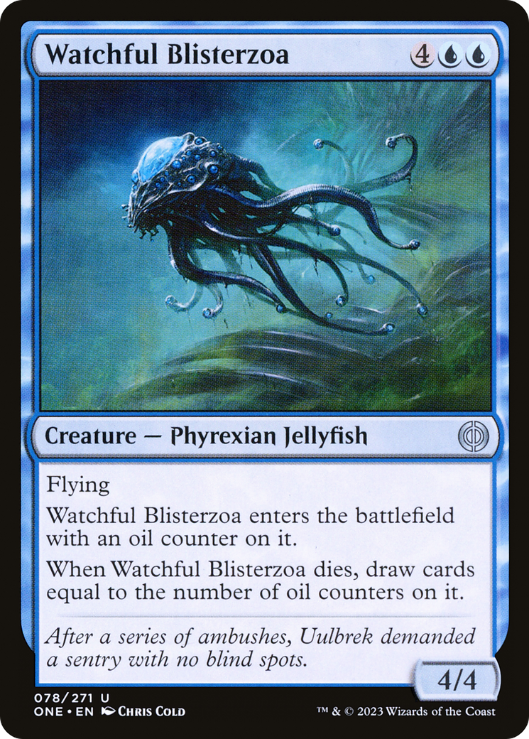 Watchful Blisterzoa [Phyrexia: All Will Be One] | Galactic Gamez