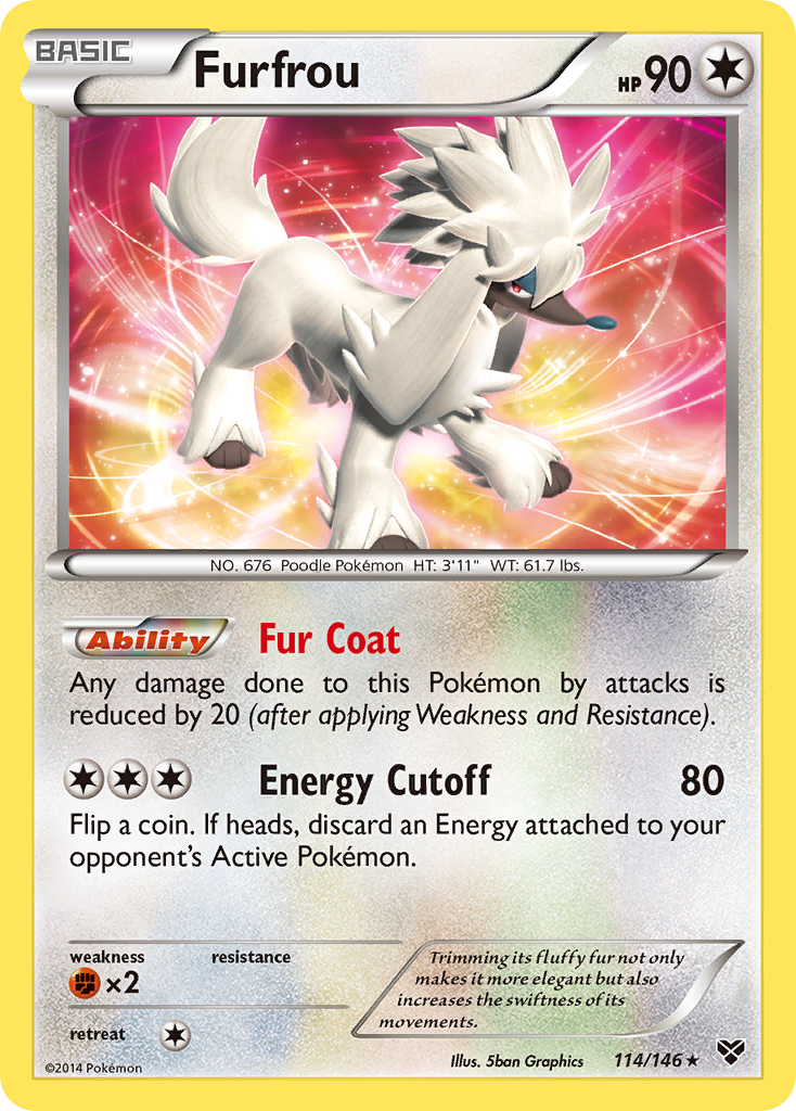 Furfrou (114/146) [XY: Base Set] | Galactic Gamez