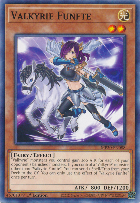 Valkyrie Funfte [MP20-EN088] Common | Galactic Gamez