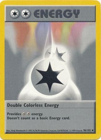 Double Colorless Energy (96/102) [Base Set Shadowless Unlimited] | Galactic Gamez