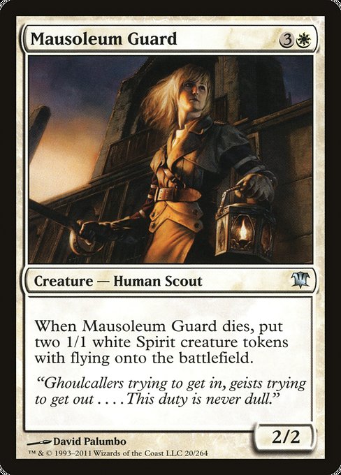 Mausoleum Guard [Innistrad] | Galactic Gamez