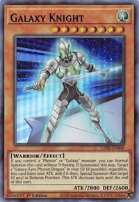 Galaxy Knight (Purple) [LDS2-EN049] Ultra Rare | Galactic Gamez