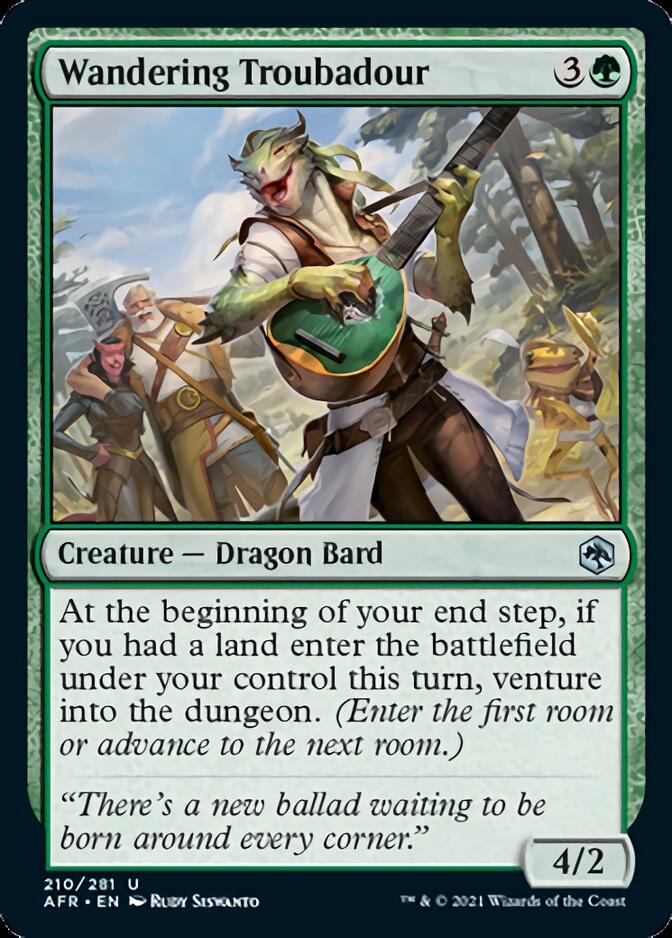 Wandering Troubadour [Dungeons & Dragons: Adventures in the Forgotten Realms] | Galactic Gamez