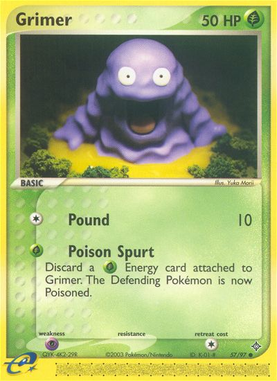 Grimer (57/97) [EX: Dragon] | Galactic Gamez