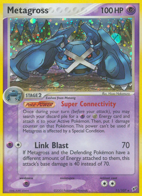 Metagross (11/107) [EX: Deoxys] | Galactic Gamez