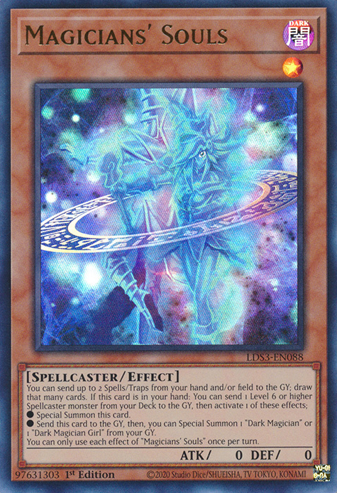 Magicians' Souls [LDS3-EN088] Ultra Rare | Galactic Gamez