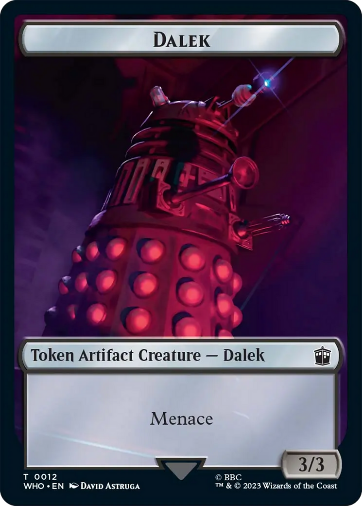 Dalek Token [Doctor Who Tokens] | Galactic Gamez