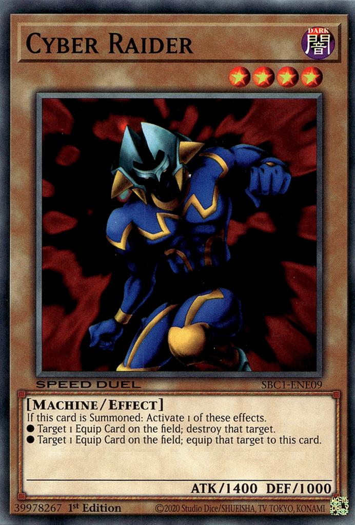 Cyber Raider [SBC1-ENE09] Common | Galactic Gamez