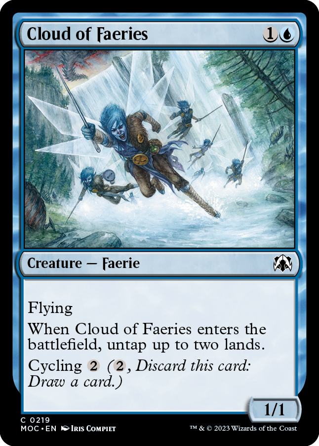 Cloud of Faeries [March of the Machine Commander] | Galactic Gamez