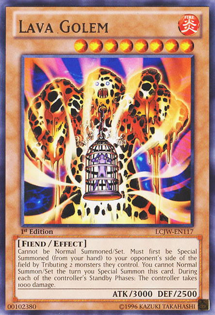 Lava Golem [LCJW-EN117] Rare | Galactic Gamez