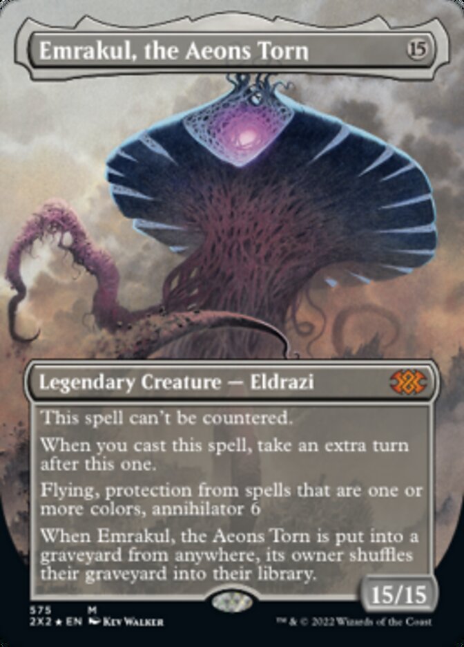 Emrakul, the Aeons Torn (Textured Foil) [Double Masters 2022] | Galactic Gamez