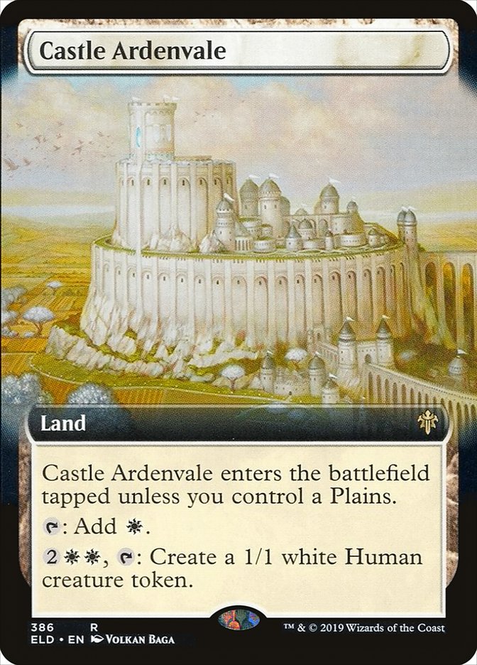 Castle Ardenvale (Extended Art) [Throne of Eldraine] | Galactic Gamez