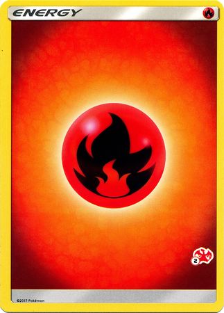Fire Energy (Charizard Stamp #2) [Battle Academy 2020] | Galactic Gamez