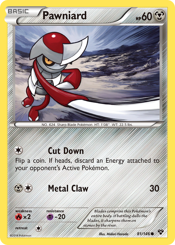 Pawniard (81/146) [XY: Base Set] | Galactic Gamez