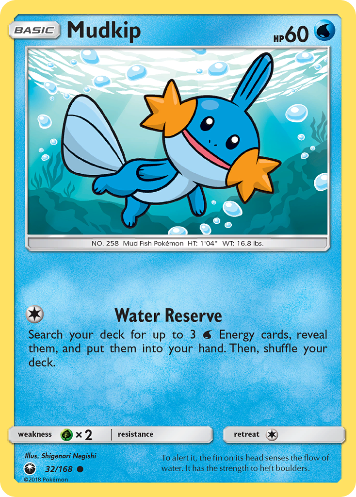 Mudkip (32/168) [Sun & Moon: Celestial Storm] | Galactic Gamez