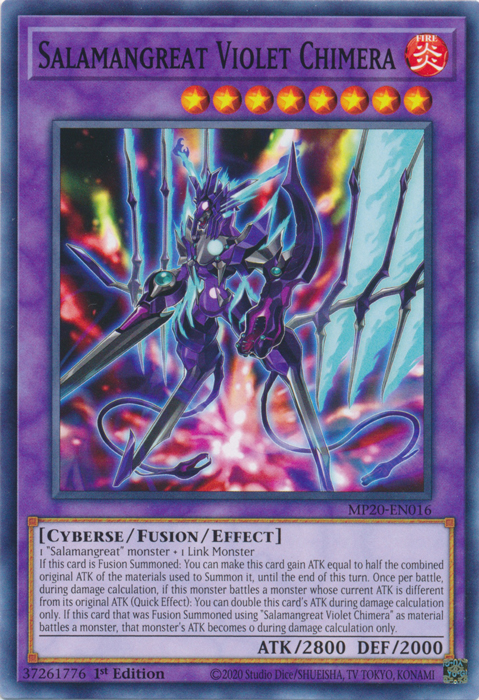 Salamangreat Violet Chimera [MP20-EN016] Common | Galactic Gamez