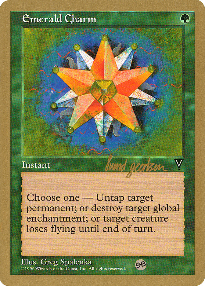 Emerald Charm (Svend Geertsen) (SB) [World Championship Decks 1997] | Galactic Gamez