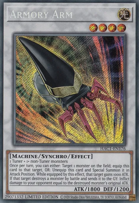 yugioh arm card Yu Gi Oh Duel Disk, 25 Anniversary Edition Collectible Merchandise : Video Games Take control of 1 of your opponents face Yugioh - Number 51: Finisher