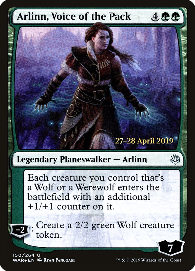 Arlinn, Voice of the Pack  [War of the Spark Prerelease Promos] | Galactic Gamez