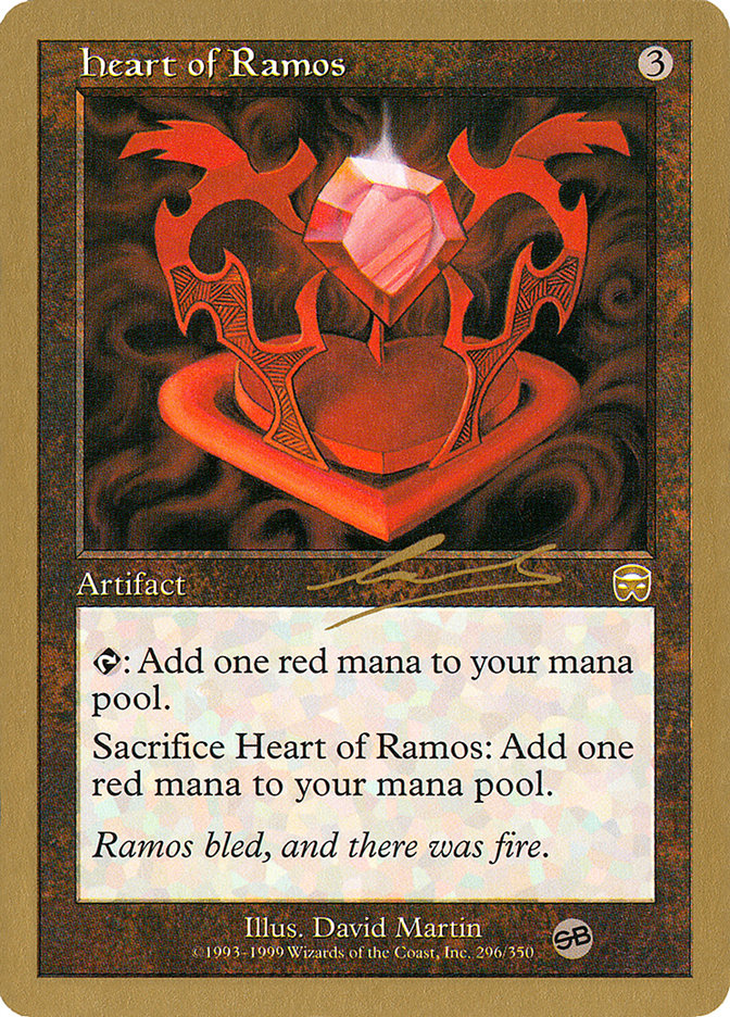 Heart of Ramos (Nicolas Labarre) (SB) [World Championship Decks 2000] | Galactic Gamez