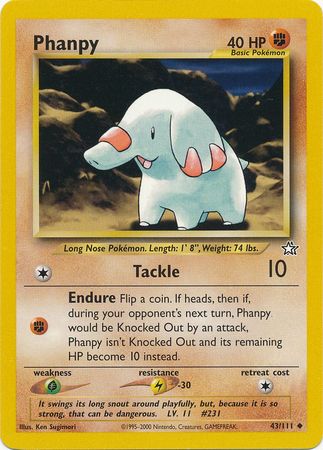 Phanpy (43/111) [Neo Genesis Unlimited] | Galactic Gamez