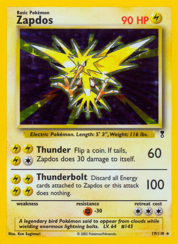 Zapdos (19/110) [Legendary Collection] | Galactic Gamez