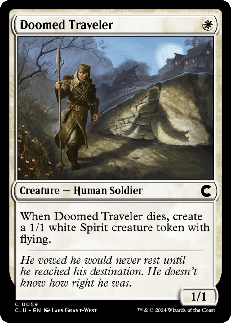 Doomed Traveler [Ravnica: Clue Edition] | Galactic Gamez