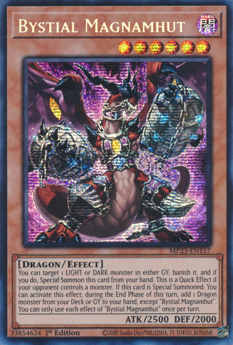 Bystial Magnamhut [MP23-EN157] Prismatic Secret Rare | Galactic Gamez