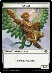 Gnome // Angel Double-Sided Token [The Lost Caverns of Ixalan Tokens] | Galactic Gamez