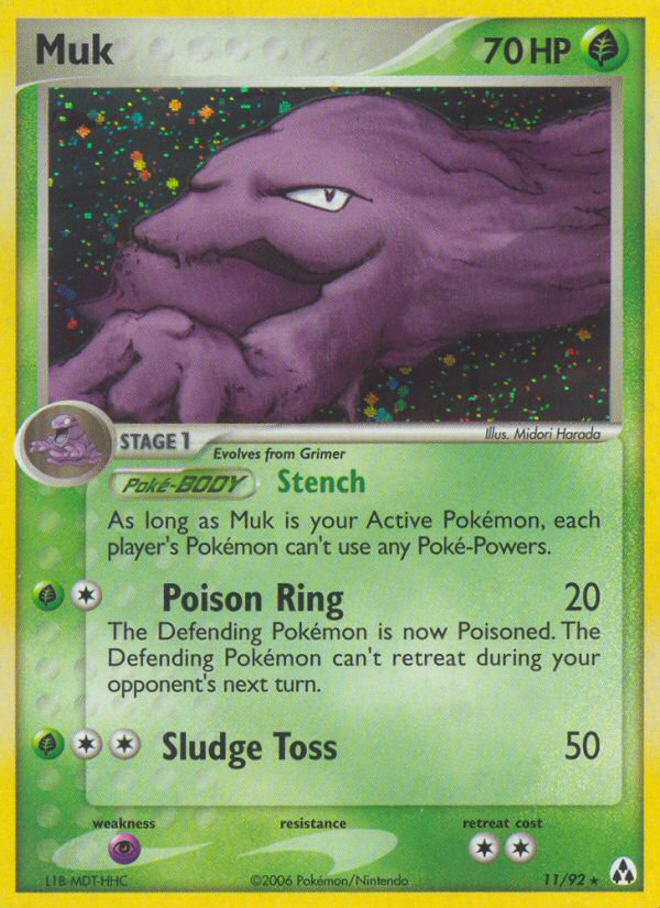 Muk (11/92) [EX: Legend Maker] | Galactic Gamez