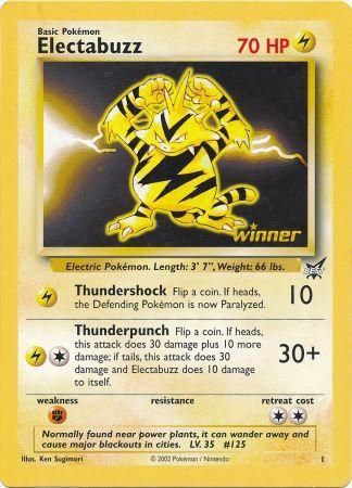 Electabuzz (1) (Jumbo Card) [Best of Promos] | Galactic Gamez