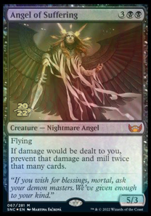 Angel of Suffering [Streets of New Capenna Prerelease Promos] | Galactic Gamez