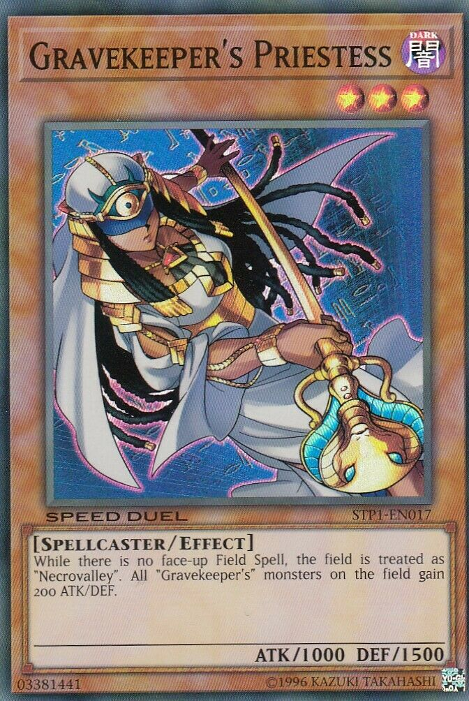 Gravekeeper's Priestess [STP1-EN017] Super Rare | Galactic Gamez