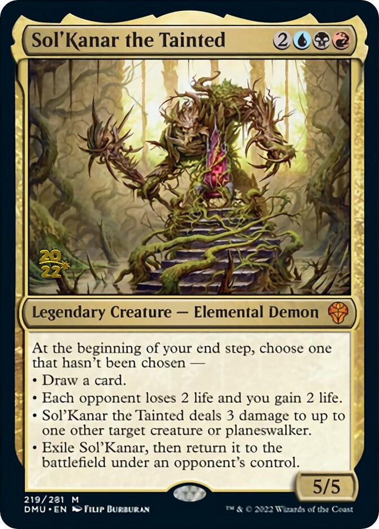 Sol'Kanar the Tainted [Dominaria United Prerelease Promos] | Galactic Gamez