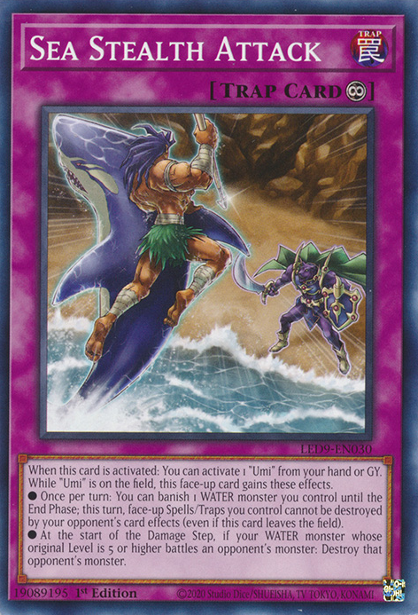 Sea Stealth Attack [LED9-EN030] Common | Galactic Gamez