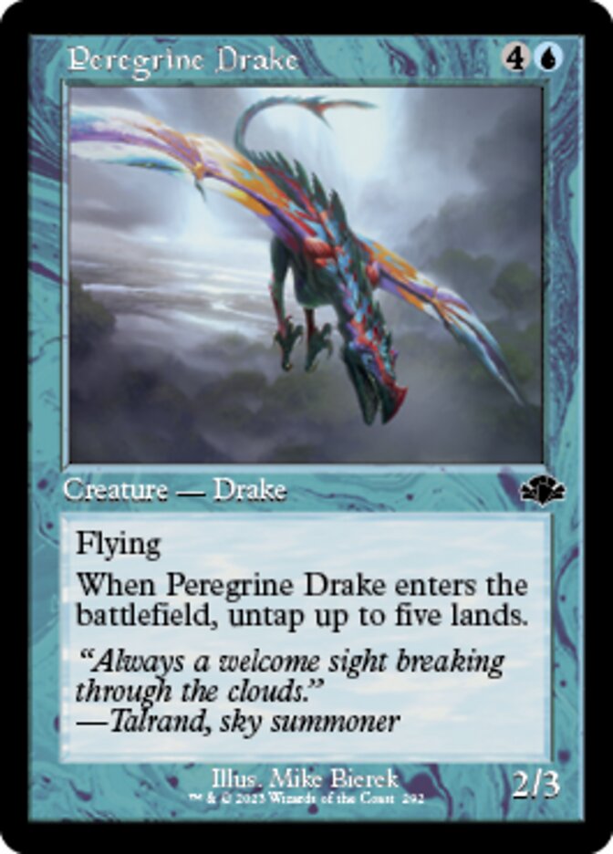 Peregrine Drake (Retro) [Dominaria Remastered] | Galactic Gamez