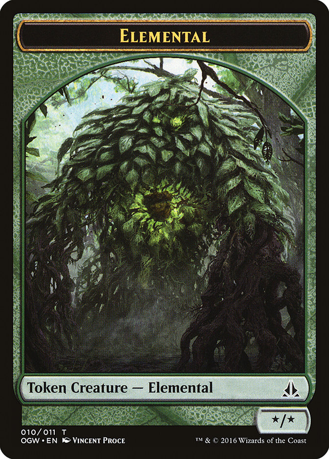 Elemental (010/011) [Oath of the Gatewatch Tokens] | Galactic Gamez