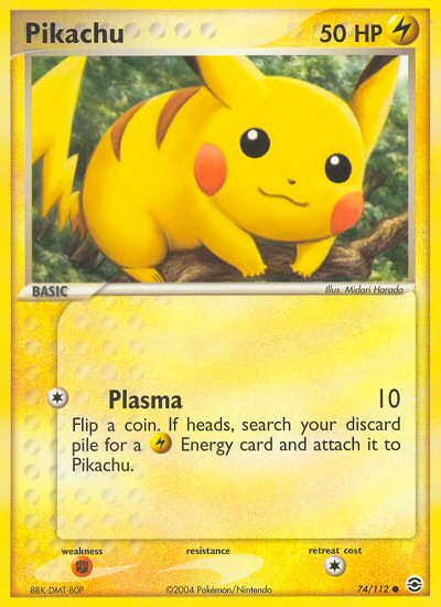 Pikachu (74/112) [EX: FireRed & LeafGreen] | Galactic Gamez