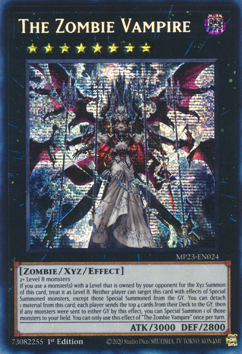 The Zombie Vampire [MP23-EN024] Prismatic Secret Rare | Galactic Gamez