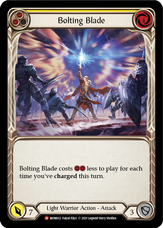 Bolting Blade [MON032] 1st Edition Normal | Galactic Gamez